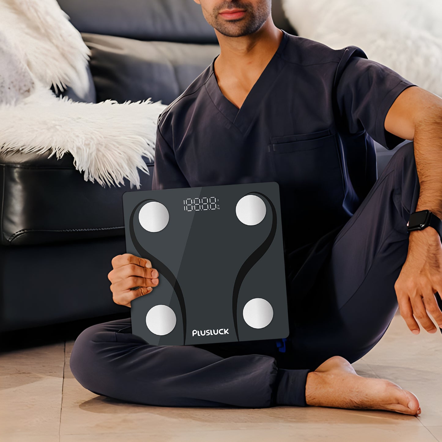 Plusluck Smart Scale – Bluetooth Digital Body Composition Monitor