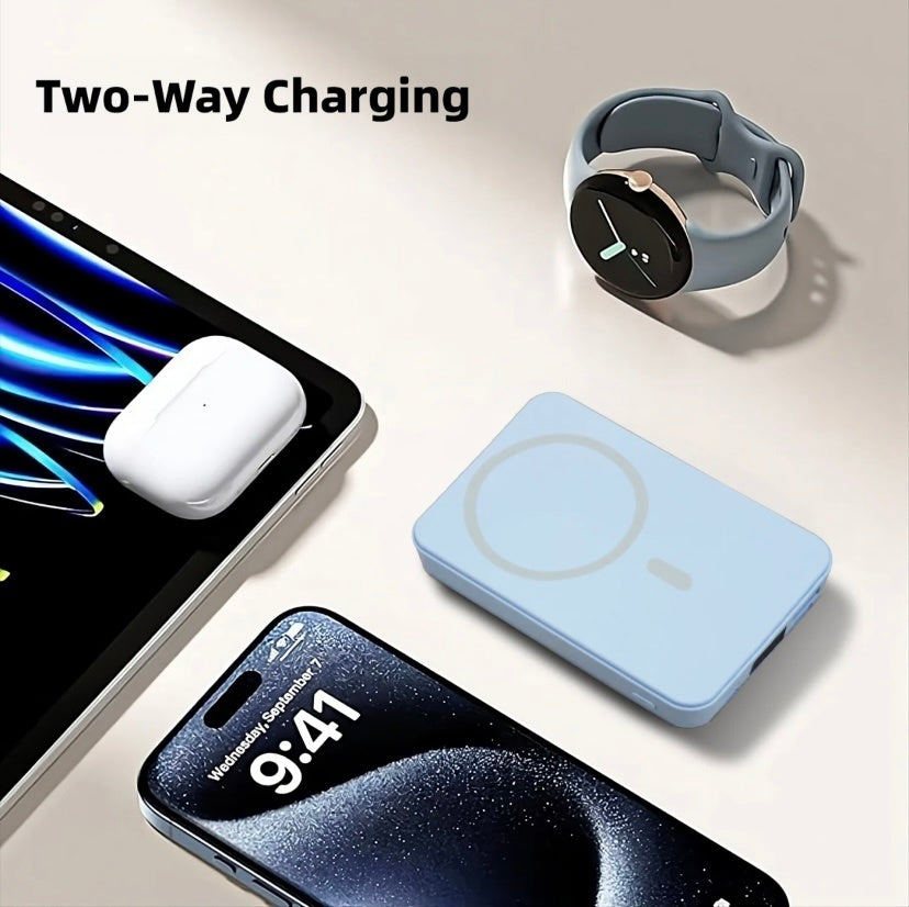 Power Bank Magnetic Portable Wireless Fast Charger (10000mAh)