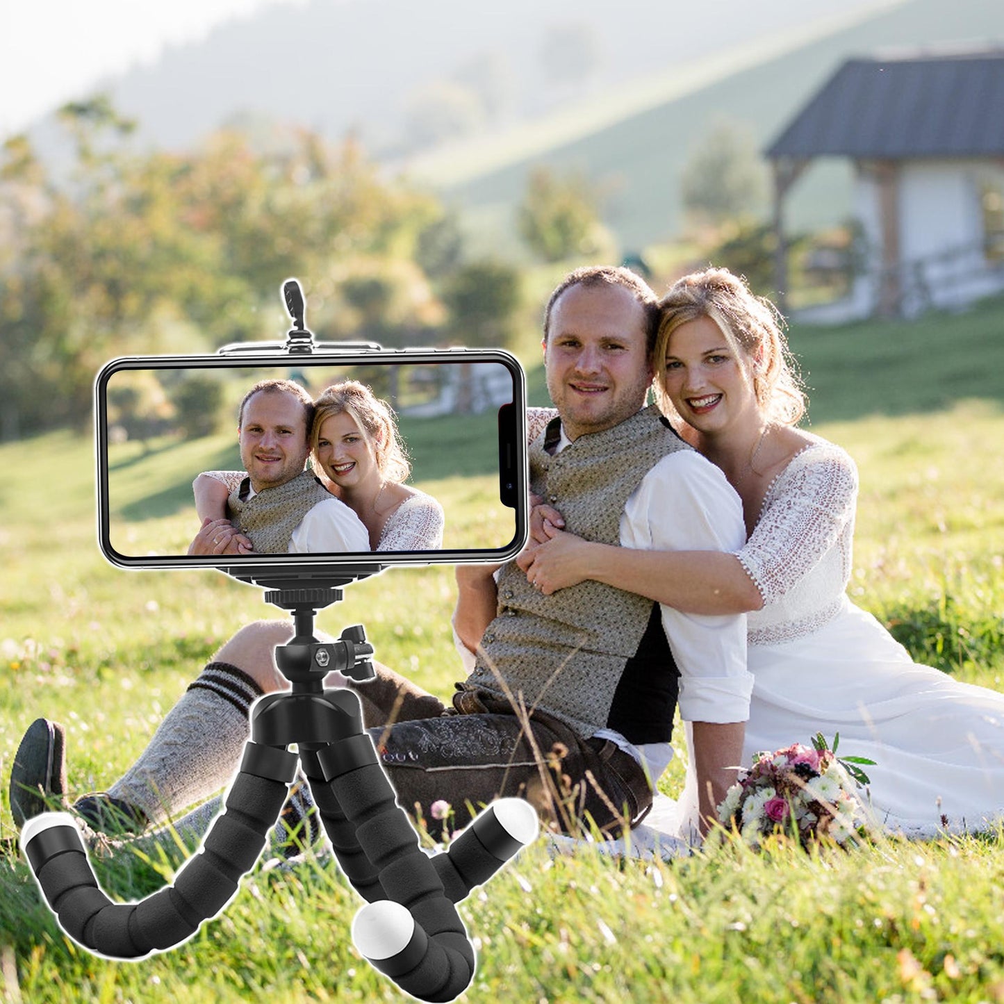 Octopus Tripod – Universal Adjustable Phone Holder