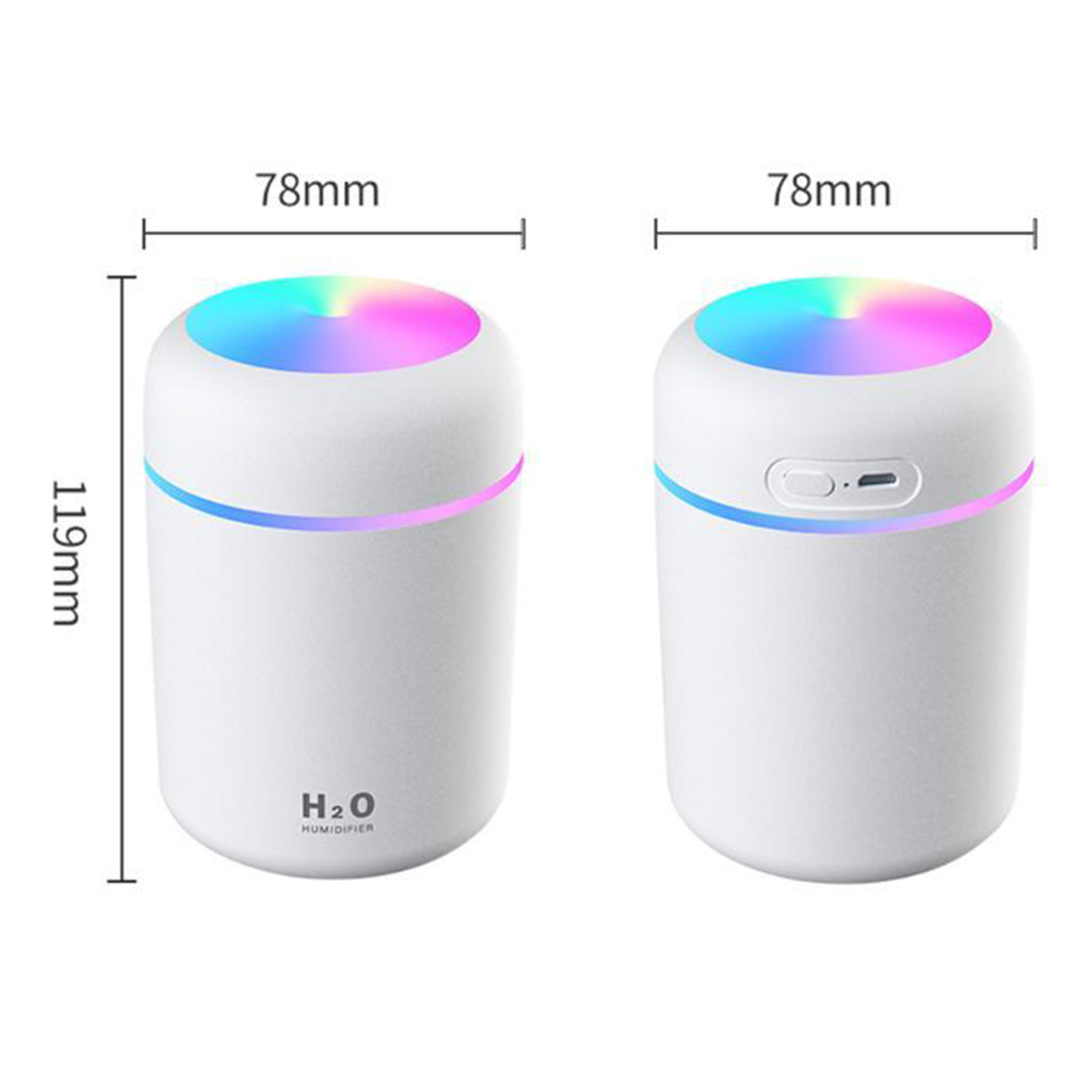 Portable Air Humidifier & Aroma Oil Diffuser