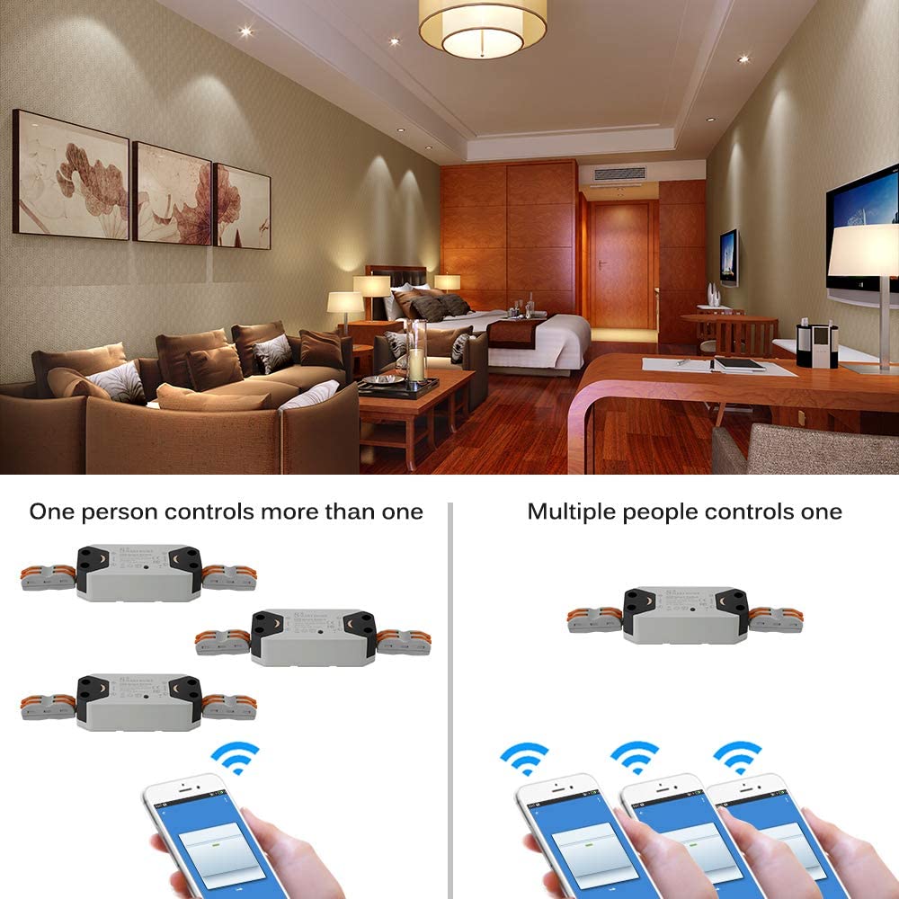 Smart WiFi Switch – Smart Life APP Compatible