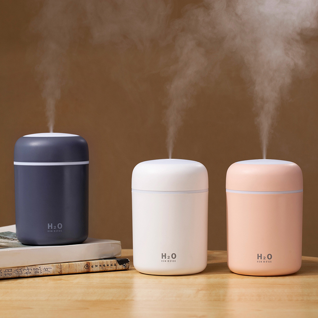 Portable Air Humidifier & Aroma Oil Diffuser