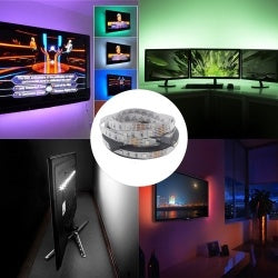 USB RGB LED Strip Light Kit – 4x50CM (3528/5050 SMD) with Remote Control