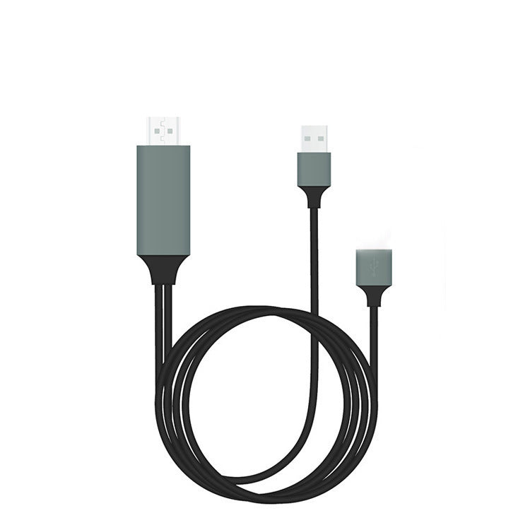 Type-C to HDMI 3-in-1 Mobile Phone Projection Cable