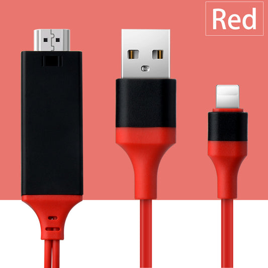 Type-C to HDMI 3-in-1 Mobile Phone Projection Cable