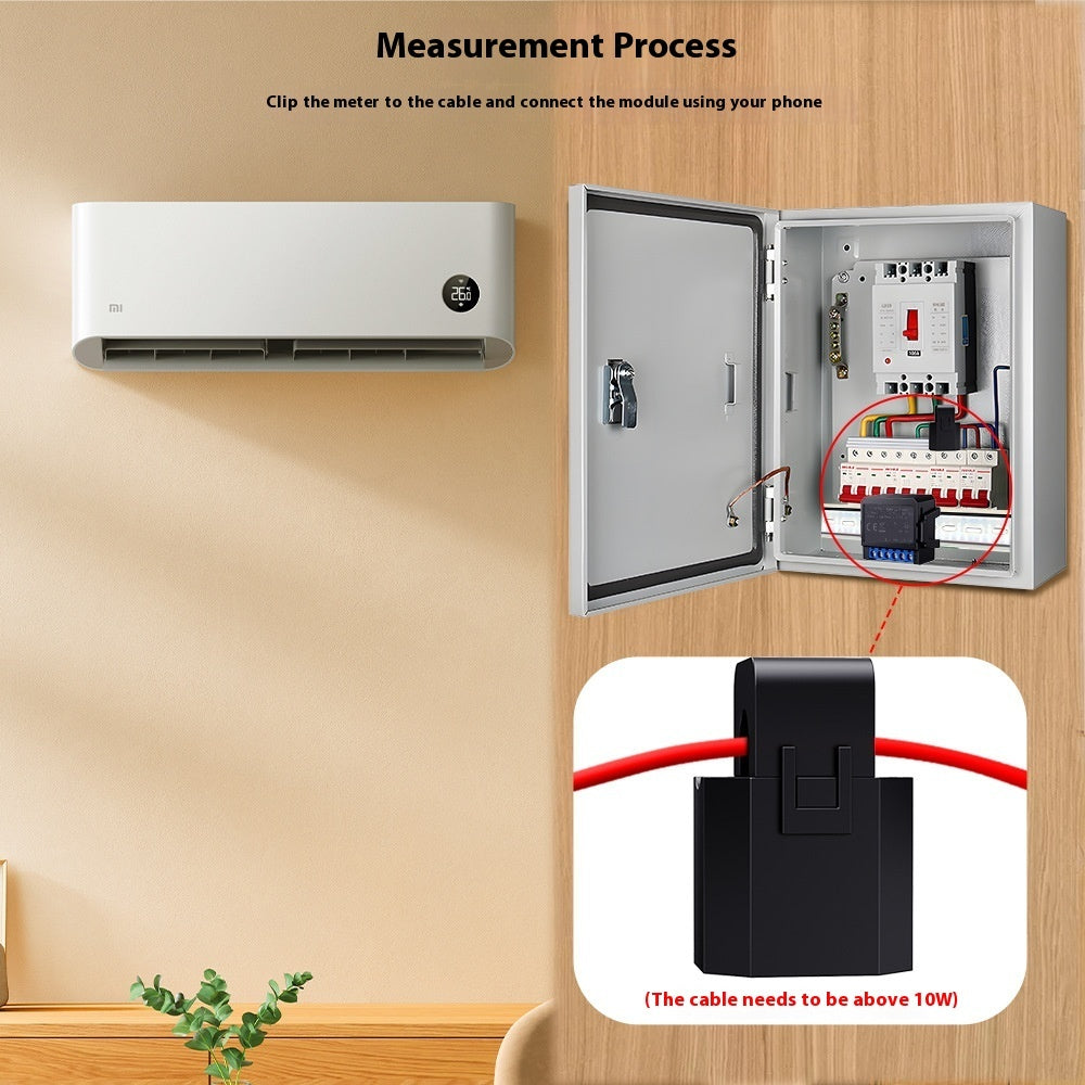 Smart On-Off WiFi Device with Electricity Monitoring