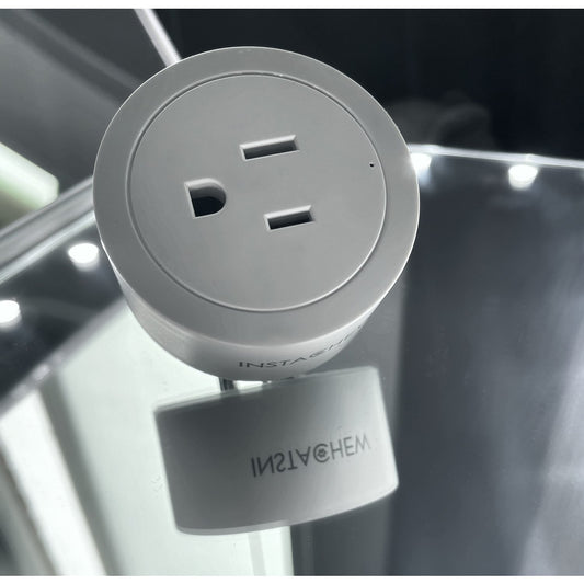 INSTACHEW PureConnect Smart Plug – WiFi App Control with USB & Voice Assistant Compatibility