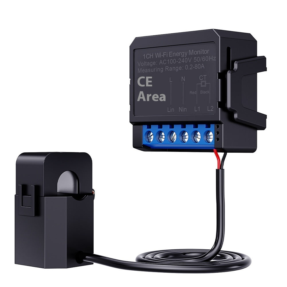 Smart On-Off WiFi Device with Electricity Monitoring