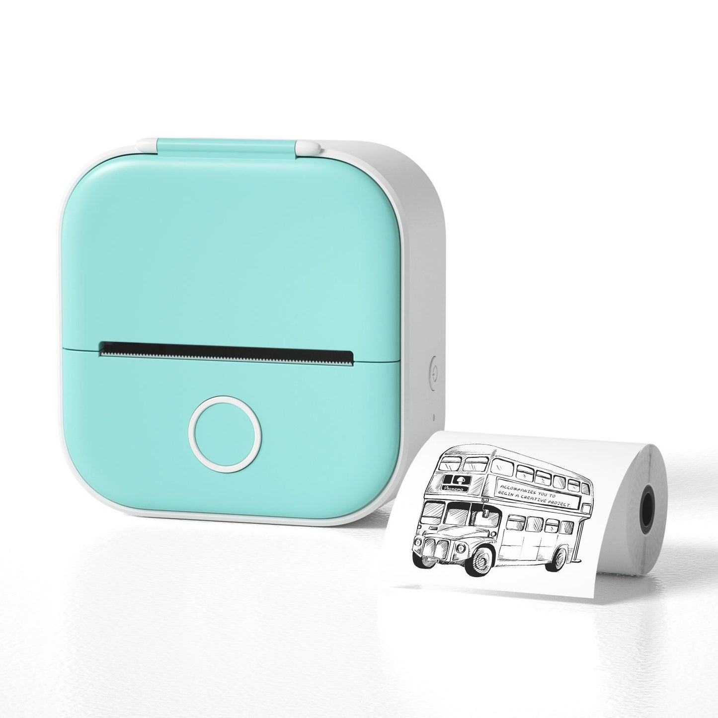 Portable Mini Thermal Label & Photo Printer
