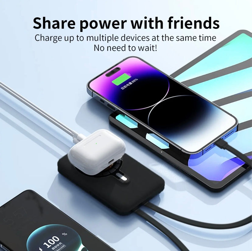 Power Bank Magnetic Portable Wireless Fast Charger (10000mAh)