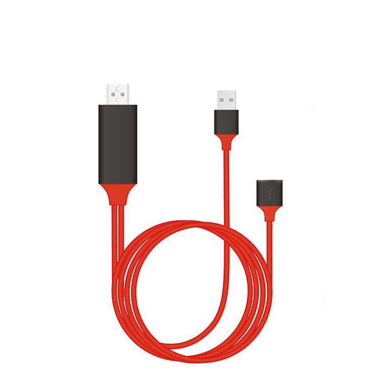 Type-C to HDMI 3-in-1 Mobile Phone Projection Cable