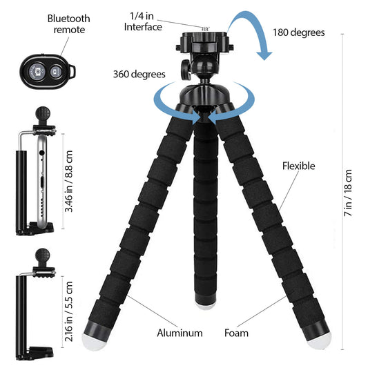 Octopus Tripod – Universal Adjustable Phone Holder
