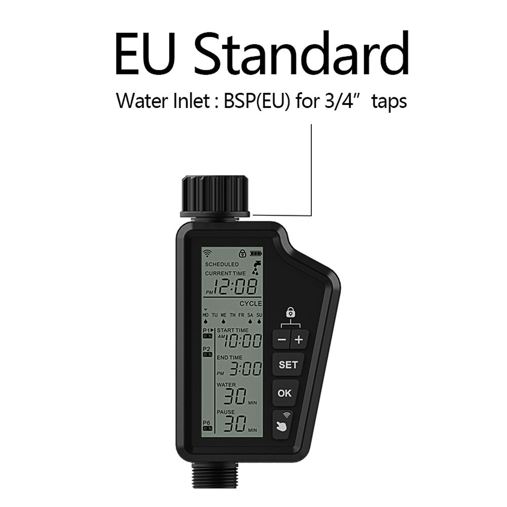 Smart WiFi Garden Irrigation Timer – Automatic Watering Device for Potted Plants & Outdoor Use