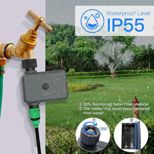 Bluetooth Smart Garden Irrigation Timer – App-Controlled Sprinkler with Auto & Manual Modes