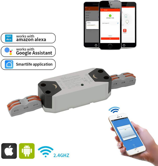Smart WiFi Switch – Smart Life APP Compatible