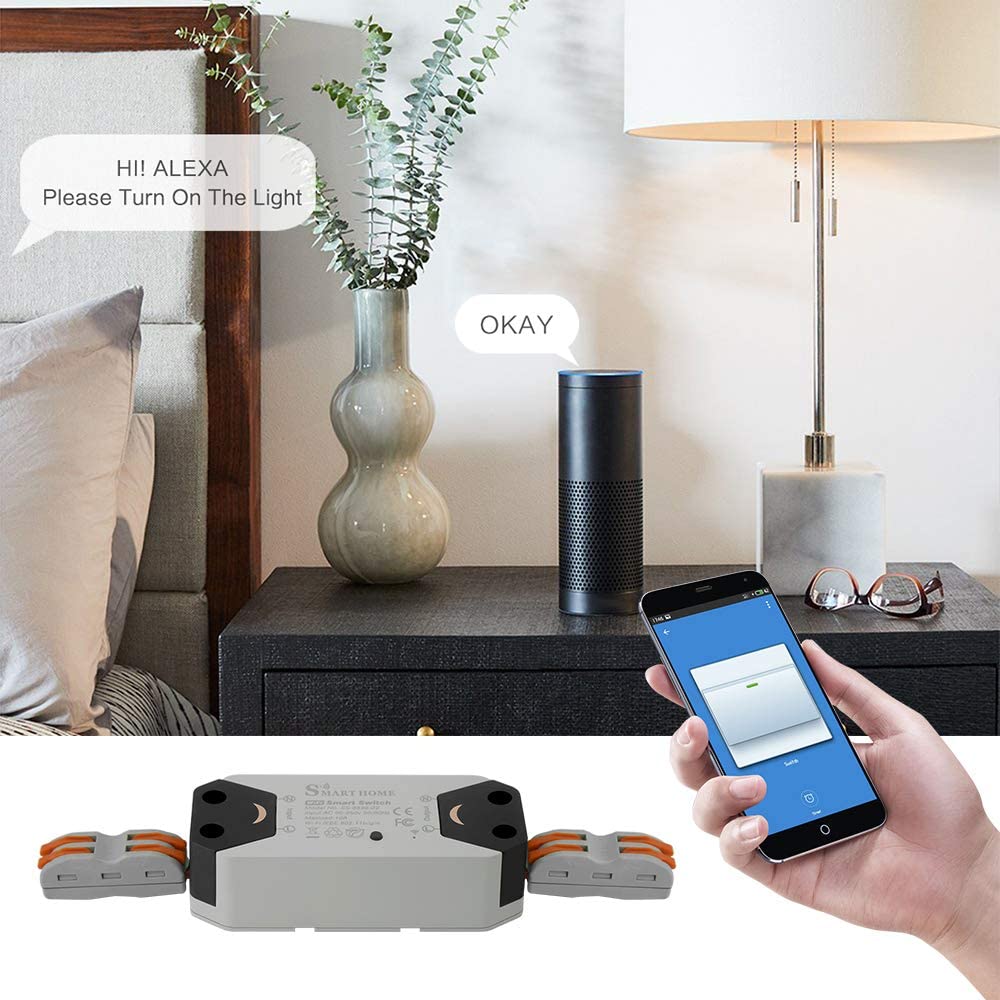 Smart WiFi Switch – Smart Life APP Compatible